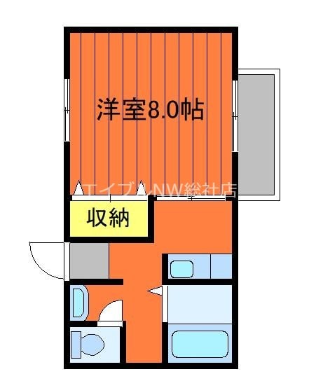 ドミール小野の物件間取画像