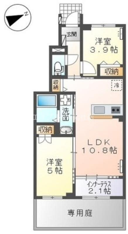 プロニティ・ＫⅢの物件間取画像