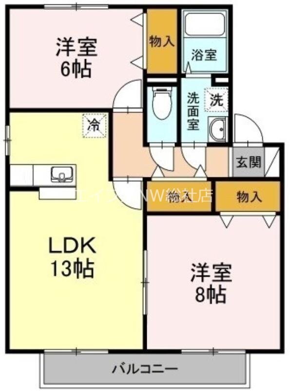 ボナールⅡの物件間取画像