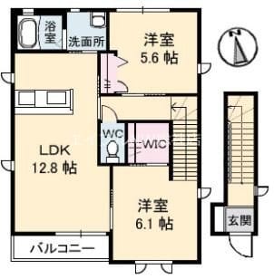 エクセレンテ大高Ⅴの物件間取画像