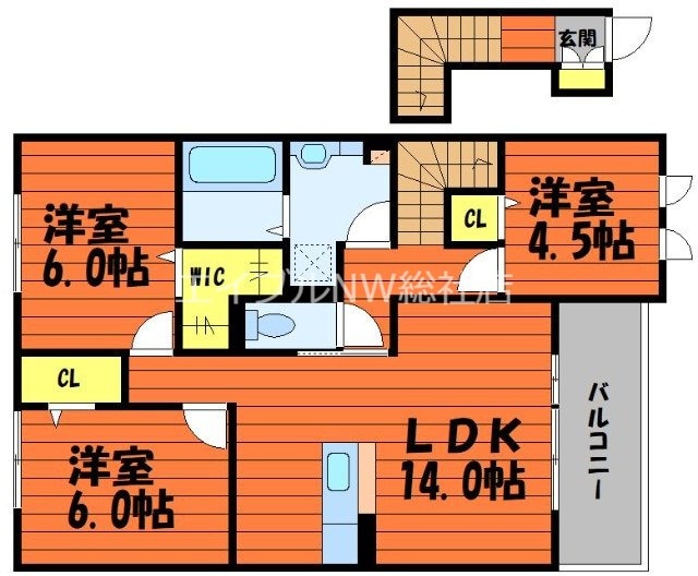 パークサイドレジデンスの物件間取画像