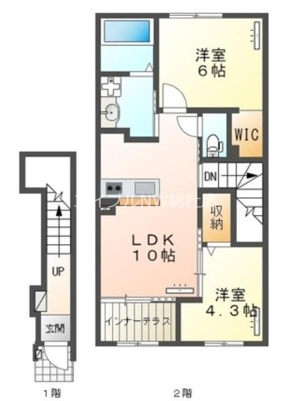 フォルモントの物件間取画像