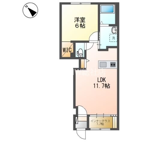 セルクラールの物件間取画像