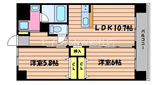 葉月の物件間取画像