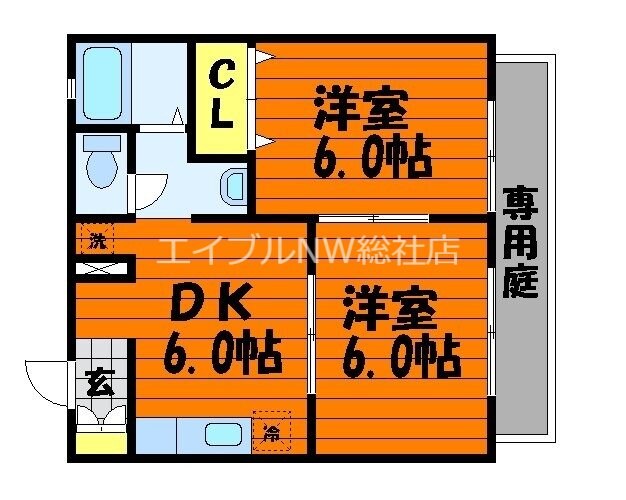 ラフィーネＴＭ　C棟の物件間取画像