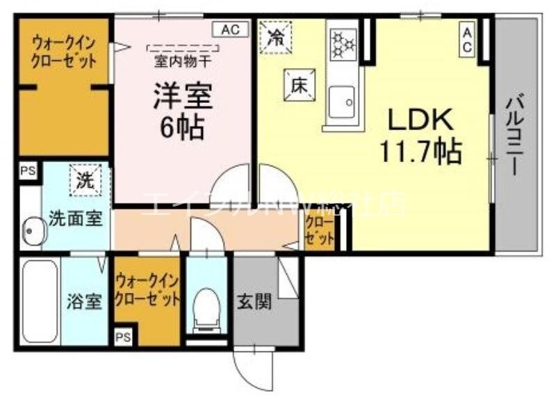 オルオルクラシキの物件間取画像