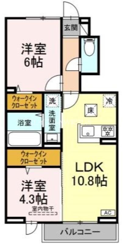 アルセの物件間取画像