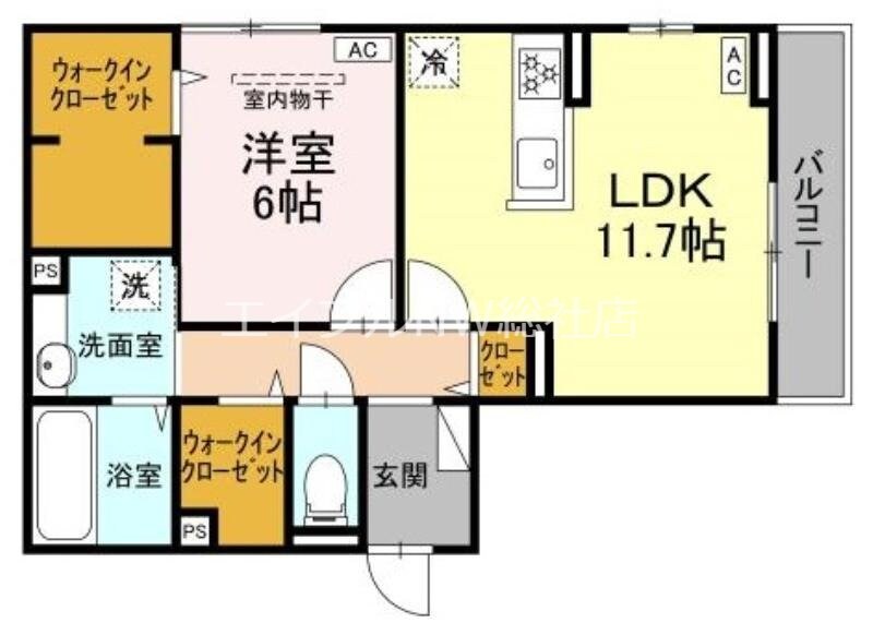 オルオルクラシキの物件間取画像