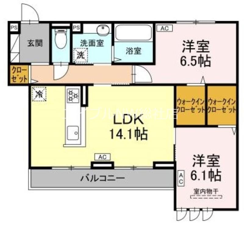 オルオルクラシキの物件間取画像