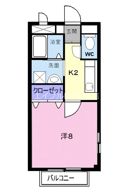 ディメイン小池の物件間取画像