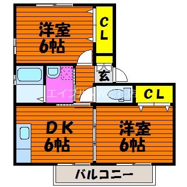 プリーマの物件間取画像