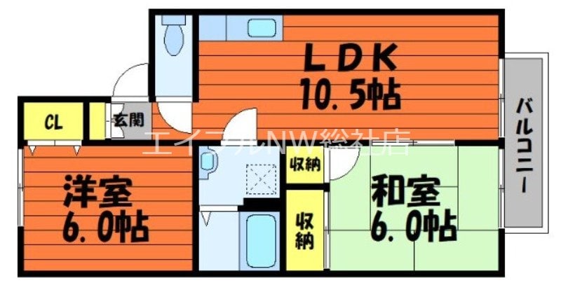 セレーノ岡本　A棟の物件間取画像