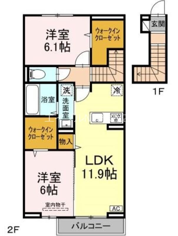 ハピネス・フォーの物件間取画像