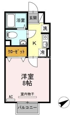 フォルトゥーナの物件間取画像