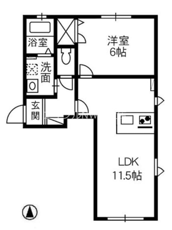 プランドール　A棟の物件間取画像