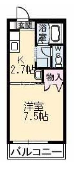 コロニーK　Ｂ棟の物件間取画像