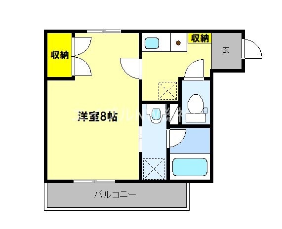 荒木ビルの物件間取画像