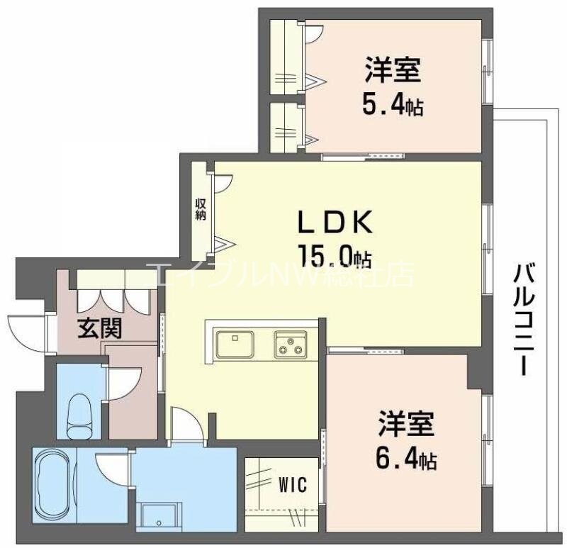 シャーメゾン　シティ　ルイーレの物件間取画像