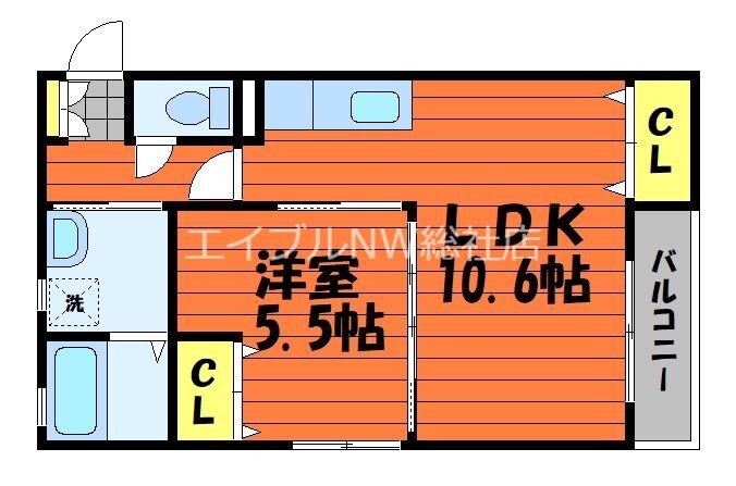 LereveⅡの物件間取画像