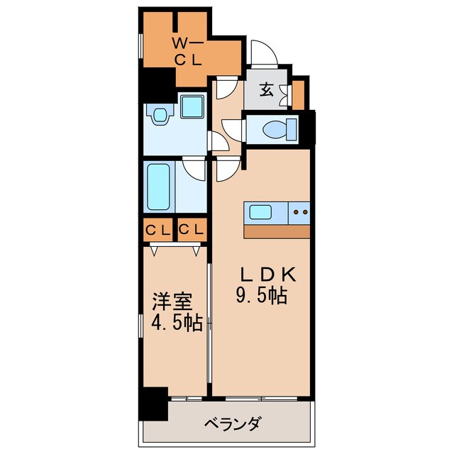 プレサンス錦ラウムの物件間取画像