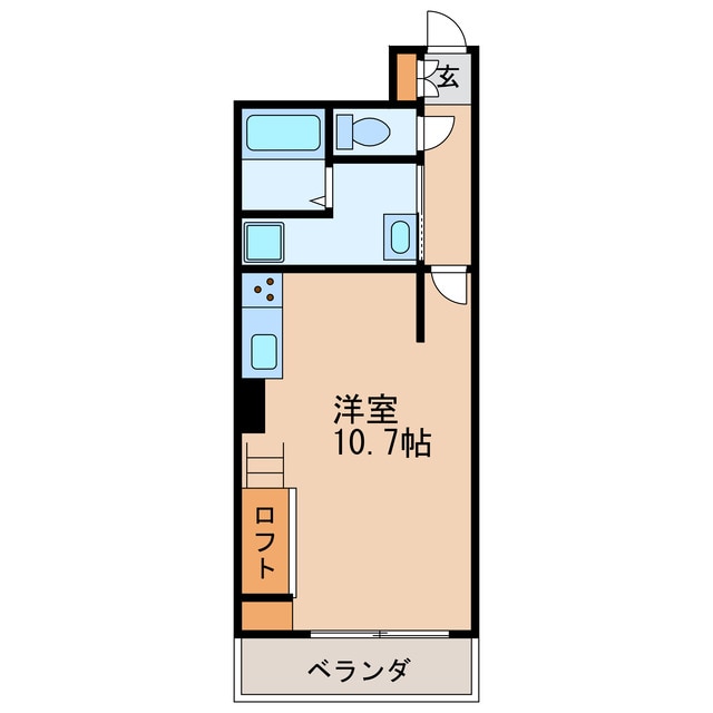 アビタシオン泉の物件間取画像