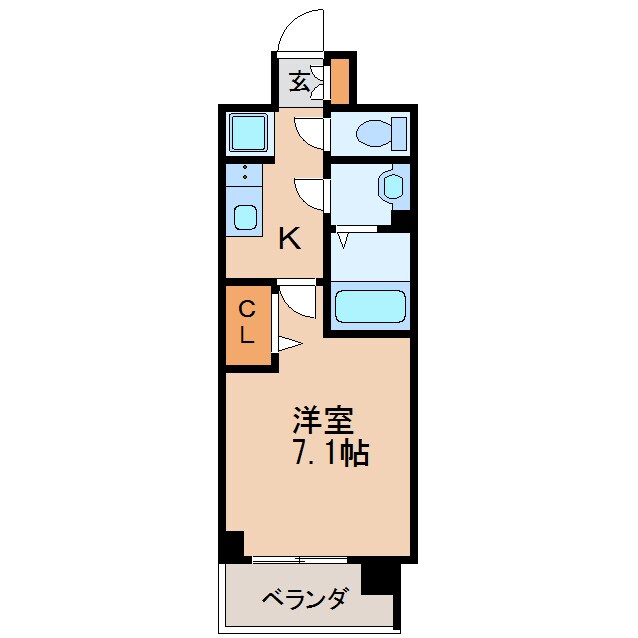 プレサンスTHE 栄の物件間取画像