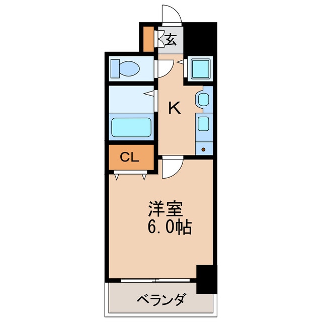 プレサンス名古屋城前の物件間取画像