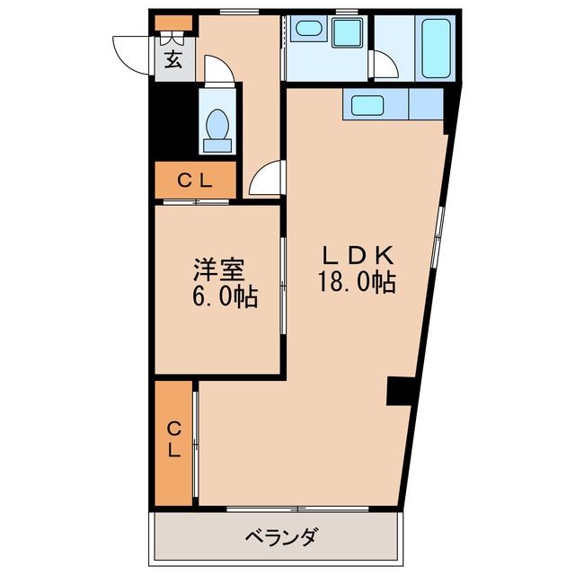 ラ メゾンエストの物件間取画像