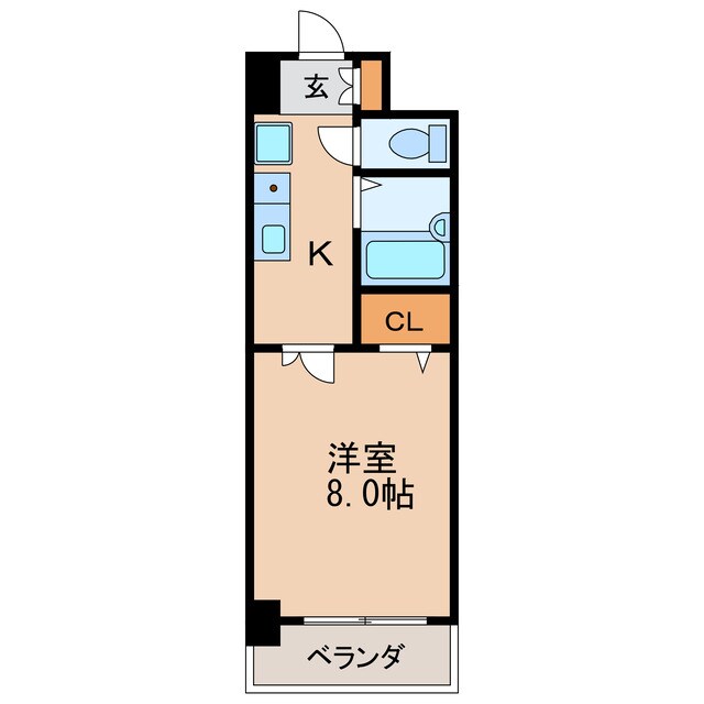 浅井ビルの物件間取画像