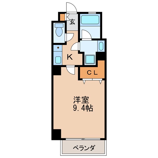 コンフォ清水の物件間取画像