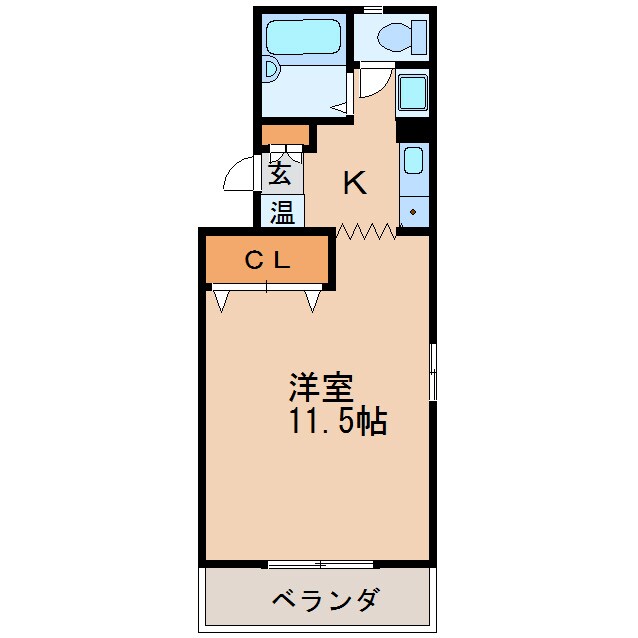 ラ・メゾンドールⅡの物件間取画像