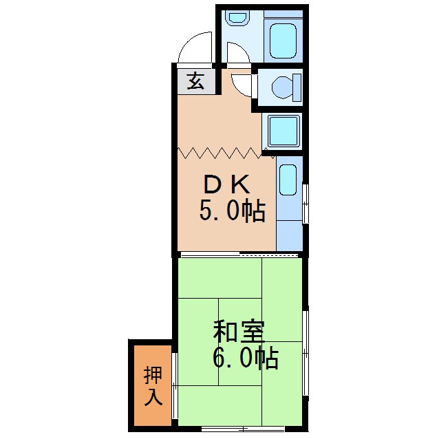 物件間取画像