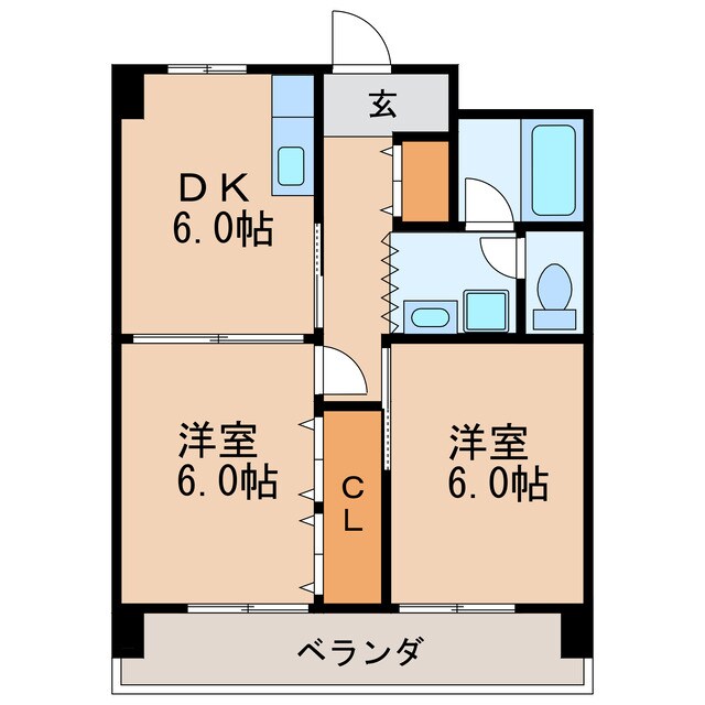 マルイチビルの物件間取画像