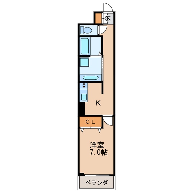 第2右近ビルの物件間取画像