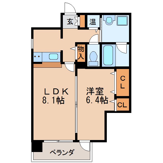 東桜コートの物件間取画像