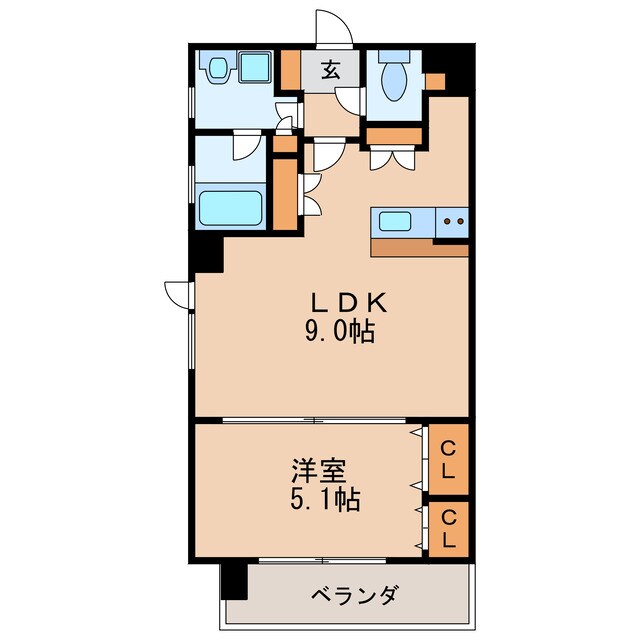 グランデュール東桜の物件間取画像