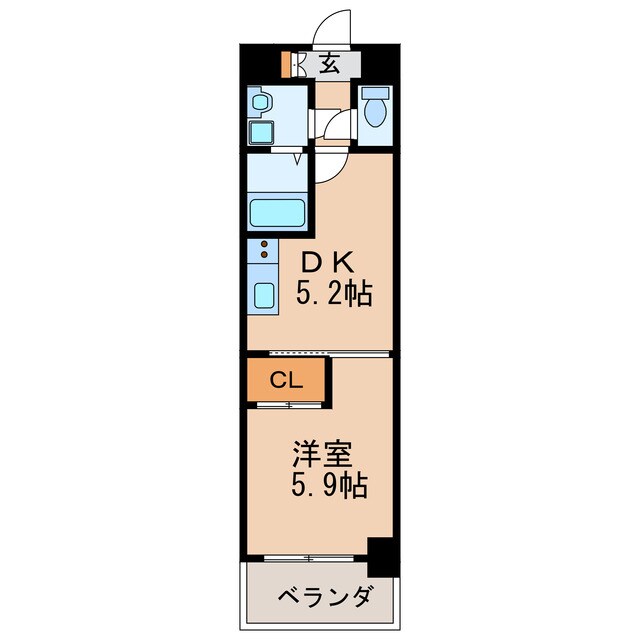 ベレーサ葵の物件間取画像