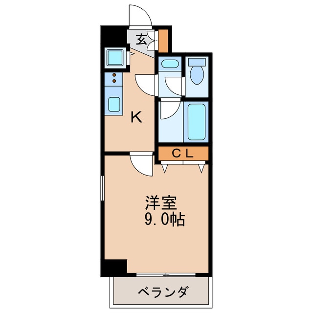 プロシード新栄の物件間取画像