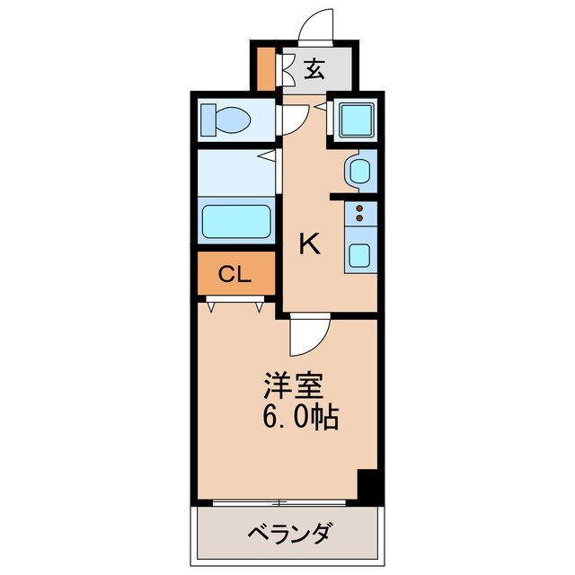 プレサンス新栄リミックスの物件間取画像