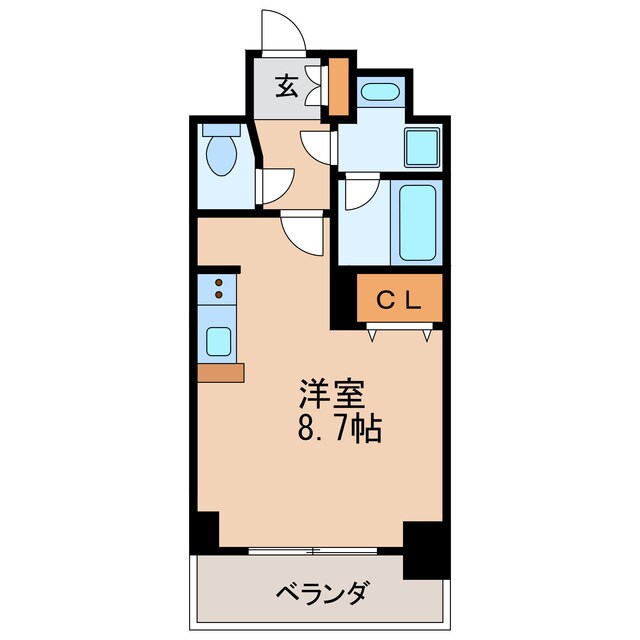 APEX名古屋栄Premier Lifeの物件間取画像