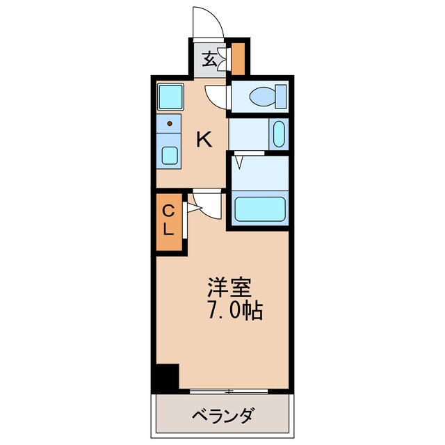 アセーラ新栄の物件間取画像