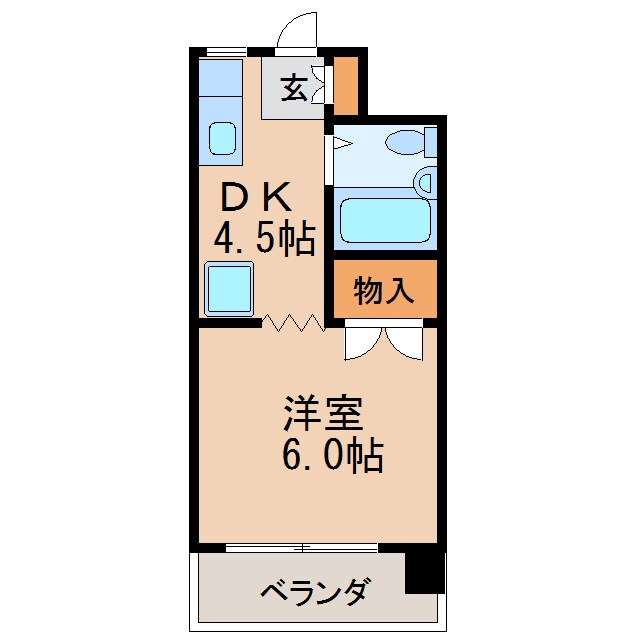 リベラルの物件間取画像