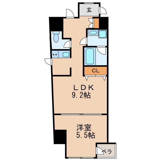 Conde葵一丁目の物件間取画像