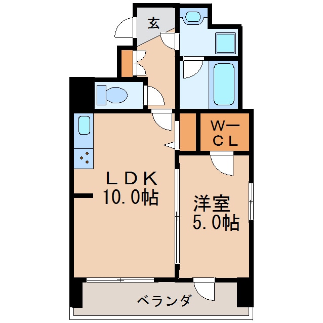 クリスタル丸の内の物件間取画像