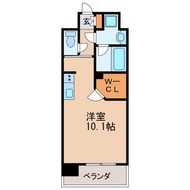 エスペランサ葵の物件間取画像