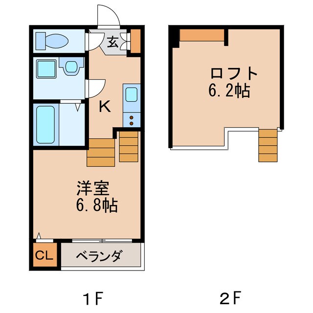 PLAISIRの物件間取画像