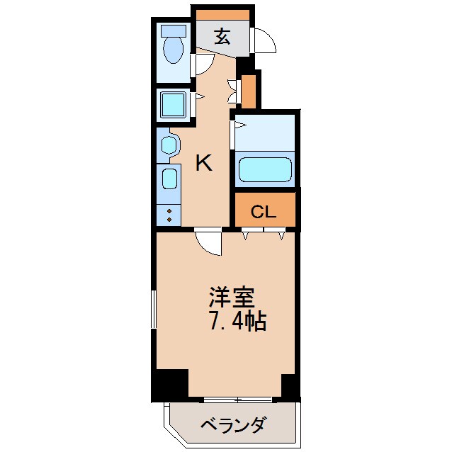 プレサンス桜通り葵の物件間取画像