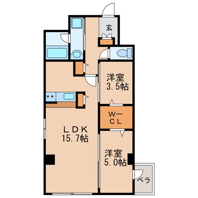 FREAの物件間取画像