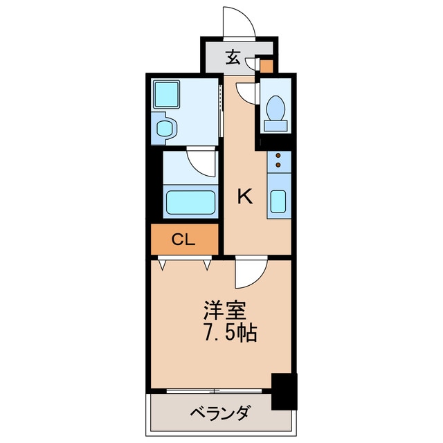 ラルーチェ泉の物件間取画像