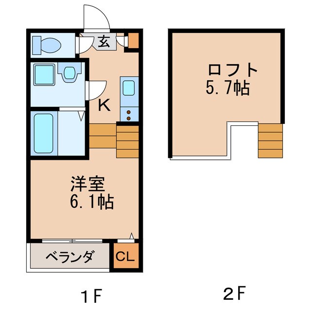 アルテミス新栄の物件間取画像